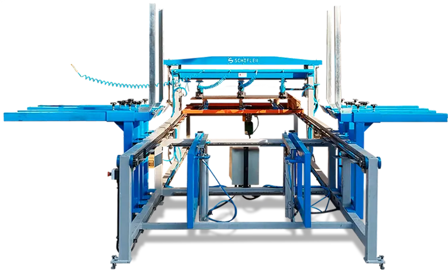 Soluções para Fabricação de Paletes Automatic Pallets SCH1500 Standart