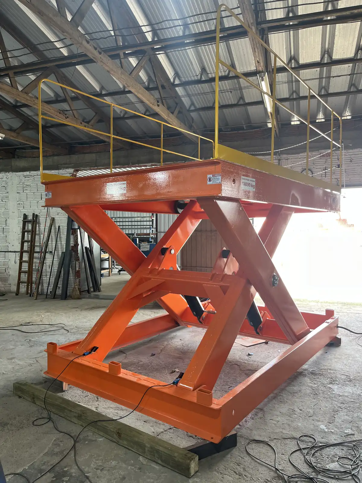  Mesa Elevatória Pantográfica 10 Toneladas